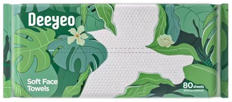 Soft Face Towels (Green)