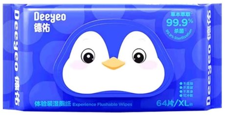 Flushable Wipes XL