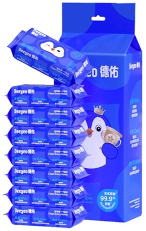 Flushable Wipes Family Box